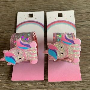 Girls Unicorn Bracelets Set of 2